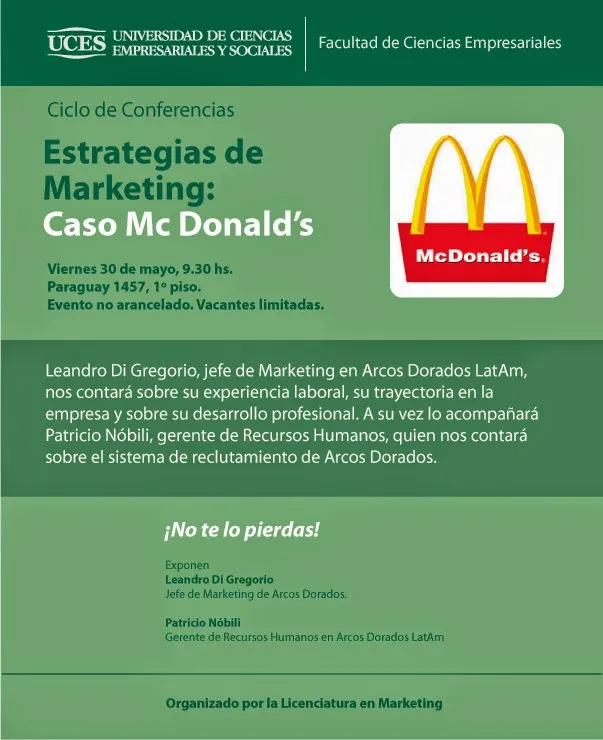 Estrategias de Marketing - El caso McDonald´s